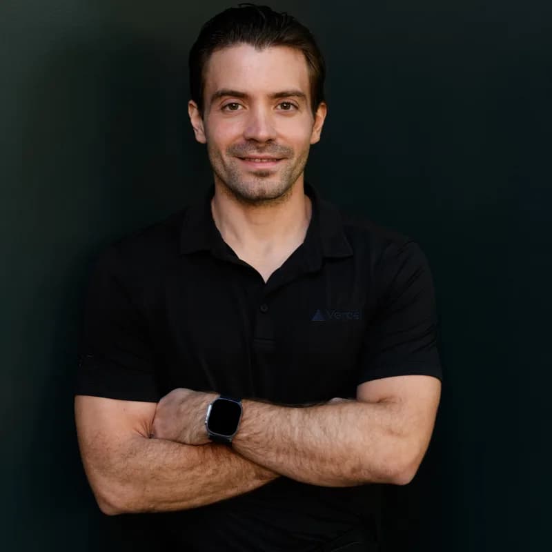 Portrait photograph of Guillermo Rauch, chief executive of Vercel