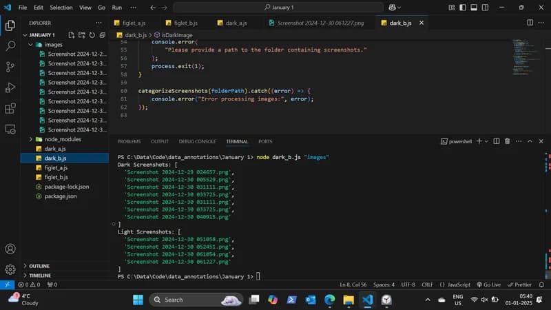 Visual Studio Code editor with a project open, the kind of local environment where MCP servers run.