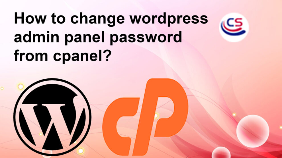 change-wordpress-admin-panel-password