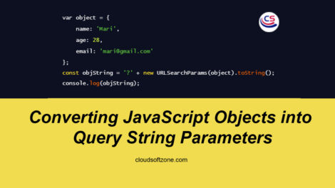 converting-javascript-objects-into-query-string